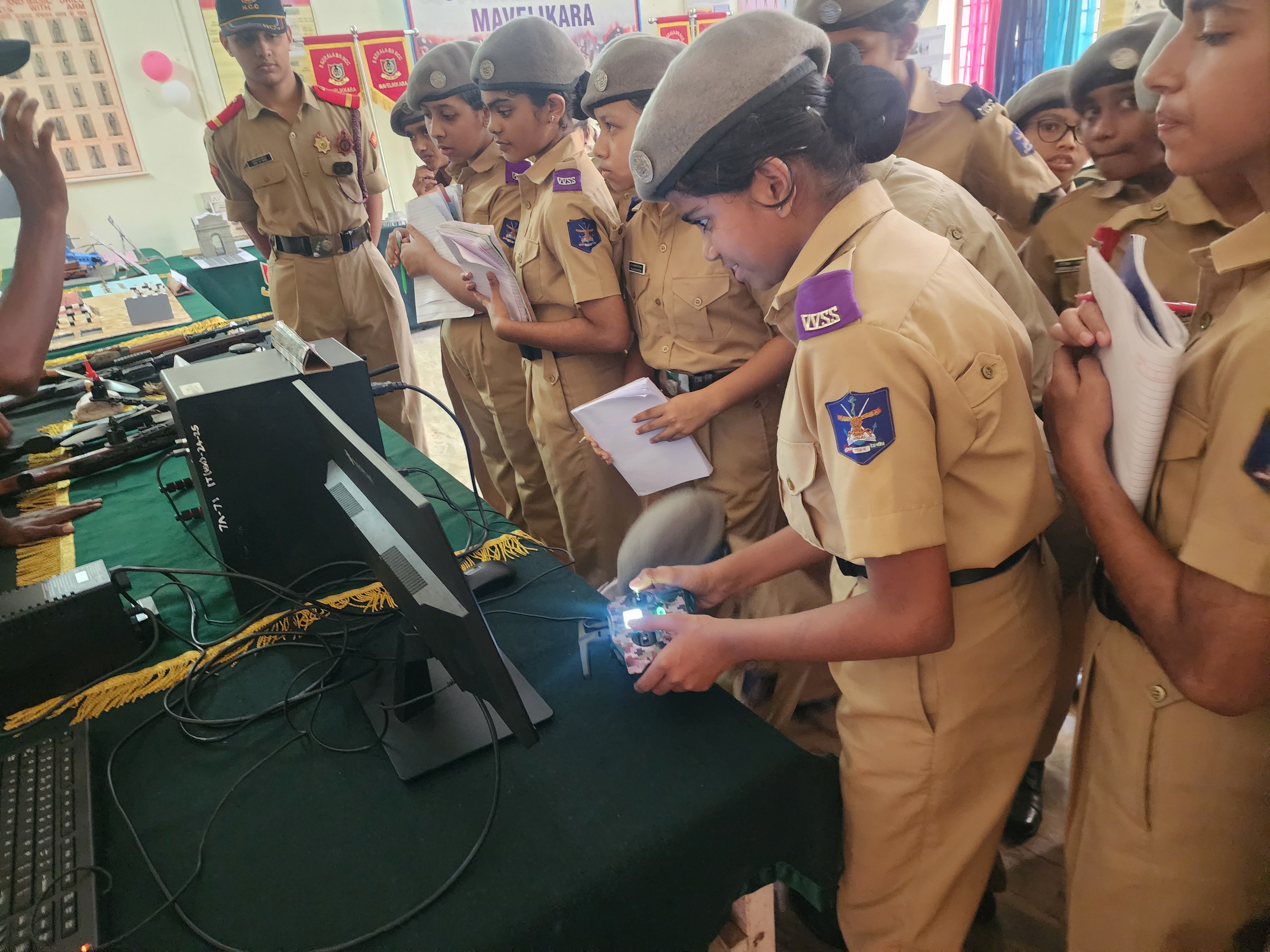 Science And Innovation Expo — Exhibition Visit — Vidyadhiraja Vidyapeetom Sainik School